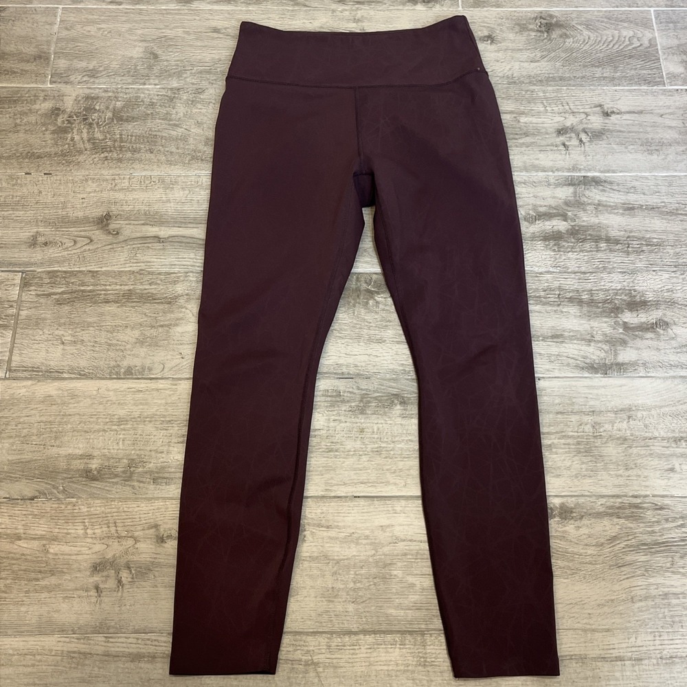 Spyder Active Women's Red Maroon Activewear Workout Leggings Size‎ Medium